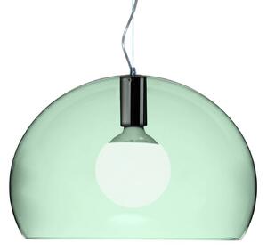 Függőlámpa Kartell, Small FL/Y, Zöld, Nappali, Műanyag, Dizájn