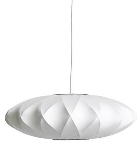 Függőlámpa HAY, Nelson Saucer Bubble Crisscros, dimmable, Fehér, Nappali, Műanyag, Dizájn