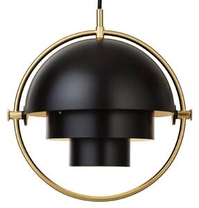 Függőlámpa GUBI, Multi-Lite, dimmable, Fekete, Nappali, Fém, Dizájn