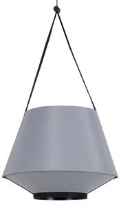 Függőlámpa Forestier, Carrie XS, dimmable, Szürke, Nappali, Szövet / Textília, Dizájn
