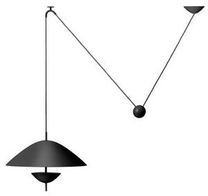 Függőlámpa ferm LIVING, Lod, dimmable, Fekete, Nappali, Fém, Dizájn