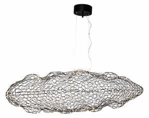 Függőlámpa By Rydéns, Hayden, dimmable, Fekete, Nappali, Fém, Dizájn
