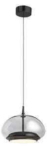 Függőlámpa LOOM DESIGN, Avalon, dimmable, Fekete, Nappali, Üveg, Modern