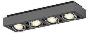 Mennyezeti Lámpa Arcchio, Ronka, dimmable, Szürke, Nappali, Fém, Modern