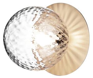 Fali Lámpa Nuura Aps, Liila 1 Medium, dimmable, Arany / Sárgaréz, Nappali, Üveg, Dizájn