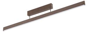 Mennyezeti Lámpa Lucande, Mylosh, dimmable, Barna / Rozsdabarna, Nappali, Alumínium, Modern