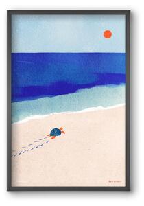 Following the sun - falikép keretben | artbridge