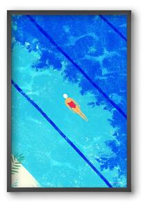 Calm below the surface - falikép keretben | artbridge