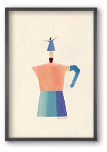 Good Morning Coffee - falikép keretben | artbridge