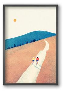 Heatwave cycle - falikép keretben | artbridge