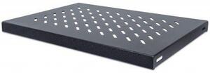 Intellinet 1U 19" Fixed Shelf rack polc 345mm fekete (712521)