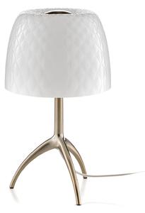 Asztali lámpa Foscarini, Lumiere, dimmable, Fehér, Nappali, Üveg, Dizájn