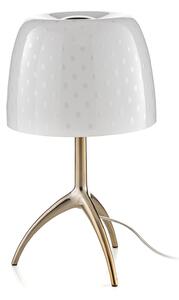 Asztali lámpa Foscarini, Lumiere, dimmable, Fehér, Nappali, Üveg, Dizájn