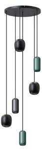 Függőlámpa Lucande, Narion, dimmable, Többszínű, Étkező, Fém, Modern