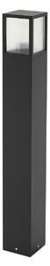 Kültéri Lámpa Lucande, Klemens, dimmable, Fekete, Terasz, Alumínium, Modern