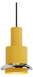 Chaumont Függőlámpa Ø19xH28 Yellow/Nikkel