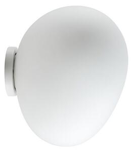 Fali Lámpa Foscarini, Gregg MIDI, dimmable, Fehér, Nappali, Üveg, Dizájn