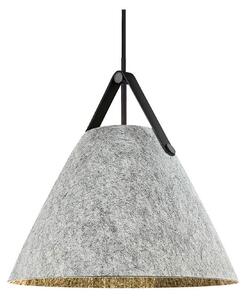 Függőlámpa DFTP by Nordlux, Strap, dimmable, Szürke, Nappali, Szövet / Textília, Skandináv