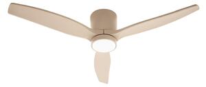 Sorin LED kültéri mennyezeti ventilátor bézs Lucande, Sorin, Bézs, Erkély, Fém, Modern