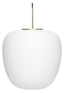 Függőlámpa Hübsch, Muse, dimmable, Fehér, Nappali, Üveg, Skandináv
