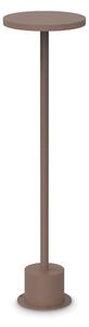 TOFFEE LED kültéri állólámpa, kávébarna, Ø16 cm, 50 cm