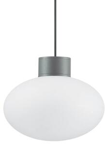 CLIO kültéri függőlámpa, antracit, opál búra, E27
