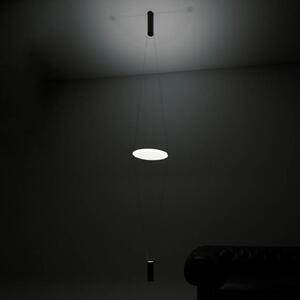 Függőlámpa Martinelli Luce, Coassiale, Fekete, Nappali, Fém, Dizájn