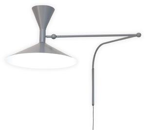Fali Lámpa Nemo Lighting, Lampe de Marseille, Szürke, Nappali, Fém