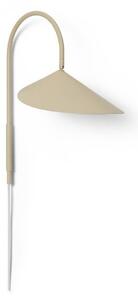 Fali Lámpa ferm LIVING, Arum Swivel, Bézs, Nappali, Fém, Dizájn