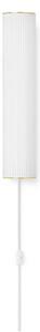 Fali Lámpa ferm LIVING, Vuelta 40, dimmable, Fehér, Nappali, Üveg, Dizájn