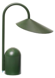 Asztali lámpa ferm LIVING, Arum, dimmable, Zöld, Terasz, Fém, Dizájn