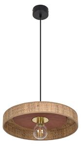 Függőlámpa MARKET SET, Portinatx, dimmable, Barna / Rozsdabarna, Nappali, Kerámia, Dizájn