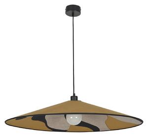 Függőlámpa MARKET SET, Sonia Laudet, dimmable, Sárga, Nappali, Szövet / Textília, Dizájn
