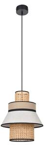 Függőlámpa MARKET SET, Singapour XML, dimmable, Fa, Nappali, Szövet / Textília, Dizájn