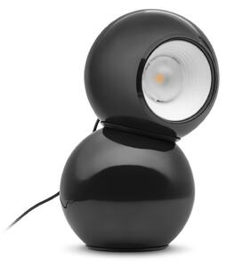Asztali lámpa Stilnovo, Gravitino, dimmable, Fekete, Nappali, Fém, Dizájn