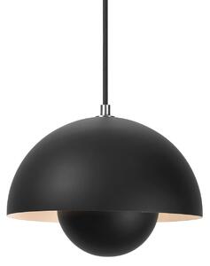 Függőlámpa &Tradition, Flowerpot VP1, dimmable, Fekete, Nappali, Fém, Dizájn