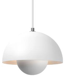 Függőlámpa &Tradition, Flowerpot VP1, dimmable, Fehér, Nappali, Fém, Dizájn
