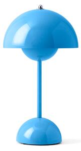 Asztali lámpa &Tradition, Flowerpot VP9, dimmable, Kék, Nappali, Műanyag, Dizájn
