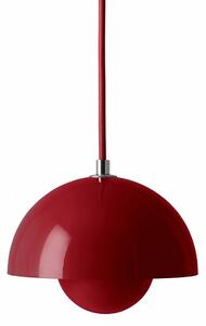 Függőlámpa &Tradition, Flowerpot VP10, dimmable, Piros, Nappali, Fém, Dizájn