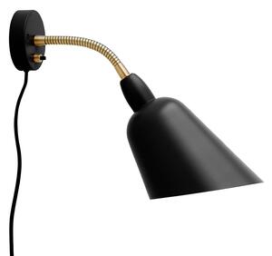 Fali Lámpa &Tradition, Bellevue AJ9, dimmable, Fekete, Nappali, Fém, Dizájn