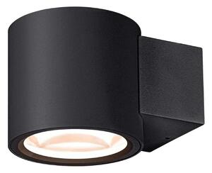 Fali Lámpa SLV, dimmable, Fekete, Folyosó, Alumínium