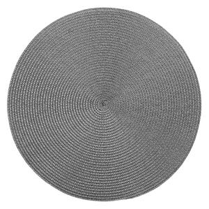AMBIENTE étkezési alátét Ø38cm, sötétszürke