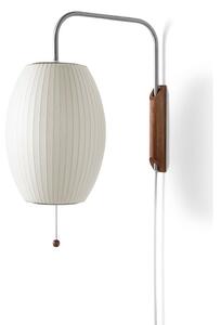 Nelson Cigar Sconce Bubble fali lámpa, fehér
