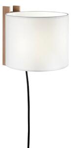 Fali Lámpa Santa & Cole, dimmable, Fehér, Nappali, Fa