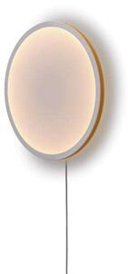 Fali Lámpa Muuto, dimmable, Fehér, Nappali, Alumínium