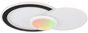 Távirányítós mennyezeti LED lámpa változtatható színekkel, forgatható (Gisell-RGBW)