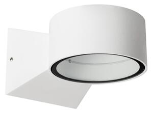 Fluvial fehér fali lámpa, 13 x 9 cm - SULION