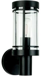 Eurolamp Kültéri fali lámpa 1xE27/15W/230V IP44 fekete EU0126