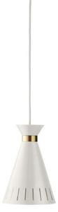 Függőlámpa Warm Nordic, Cone, dimmable, Fehér, Konyha, Fém, Vintage