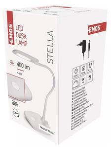 Fehér LED szabályozható asztali lámpa (magasság 55 cm) Stella – EMOS
